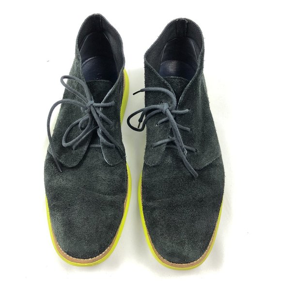 Cole Haan Lunargrand Men\'s Suede Chukka Shoes